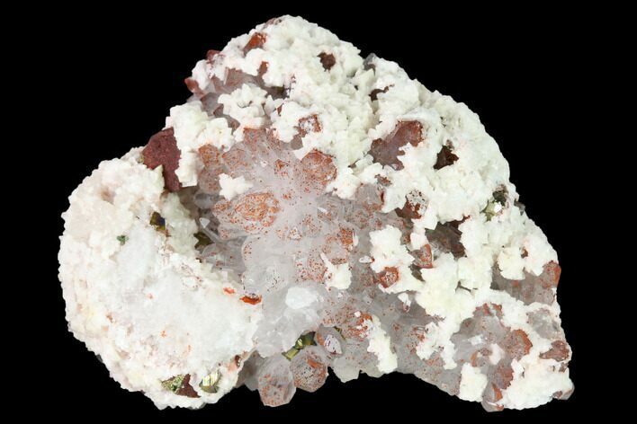 Hematite Quartz, Dolomite, Chalcopyrite and Pyrite Association #170213